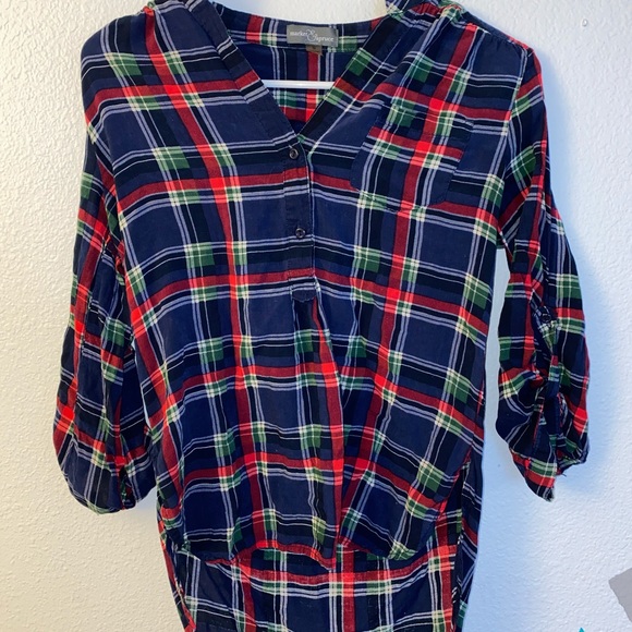 Market & spruce plaid shirt!! - Picture 1 of 2